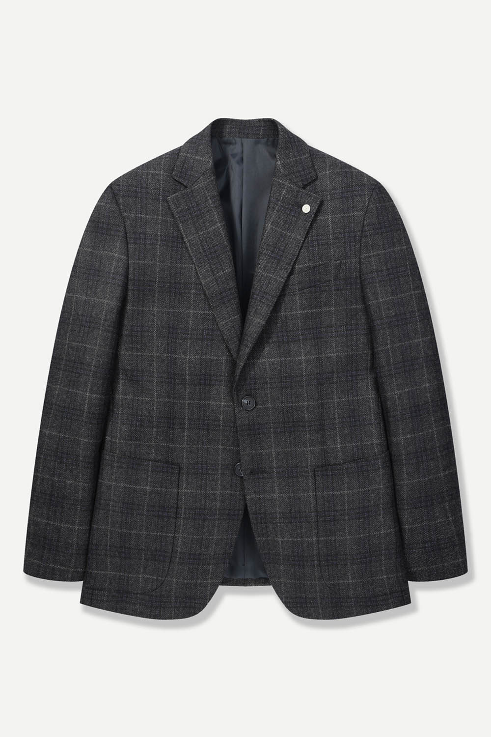 [공식몰] ITB CHECK CAMICIA 자켓 네이비