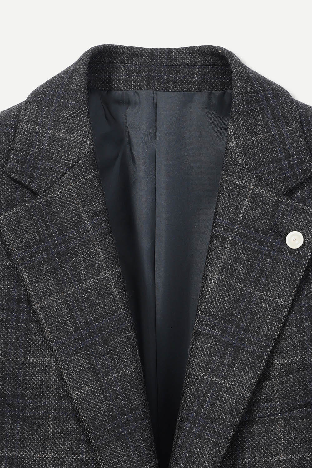 [본] ITB CHECK CAMICIA 자켓 네이비