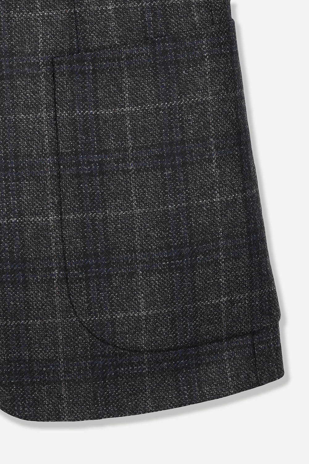 [본] ITB CHECK CAMICIA 자켓 네이비