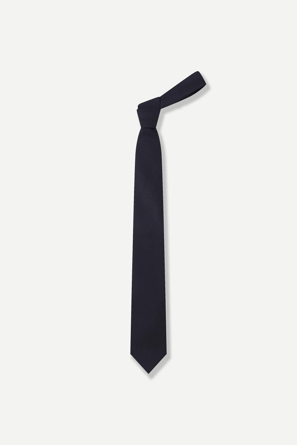 [본] 울 100% 이태리 수입원단 넥타이 네이비