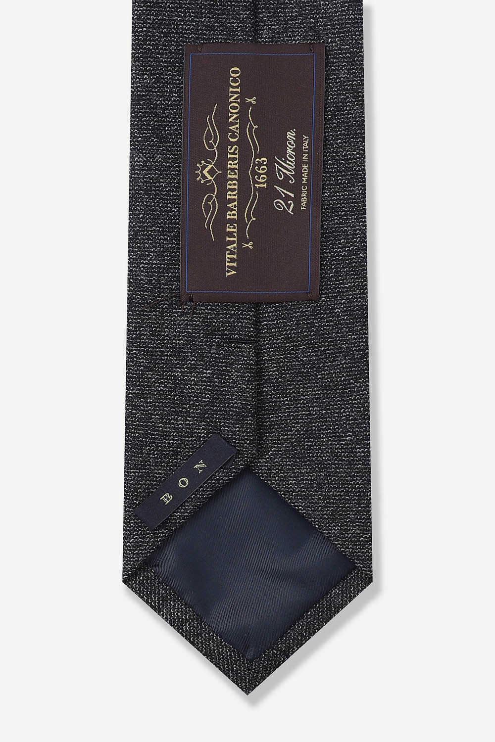 [본] 울 100% 넥타이 그레이