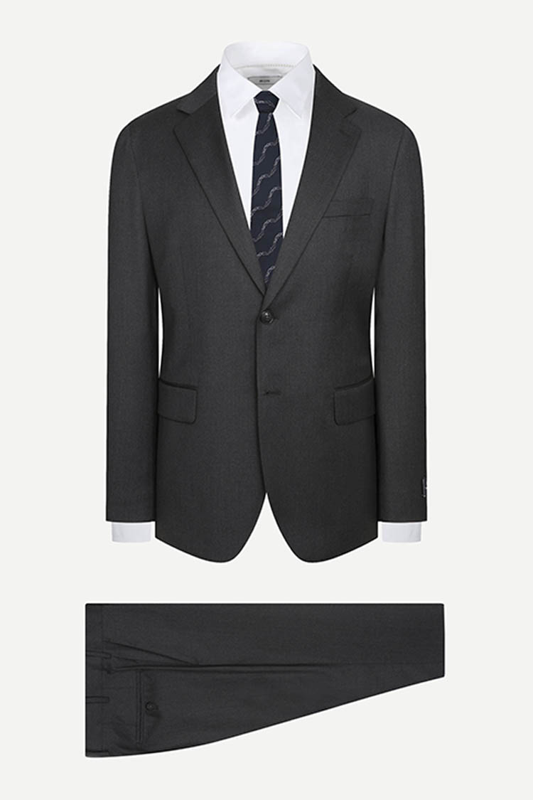 [공식몰] REDA 1865 울 100% 슈트 그레이