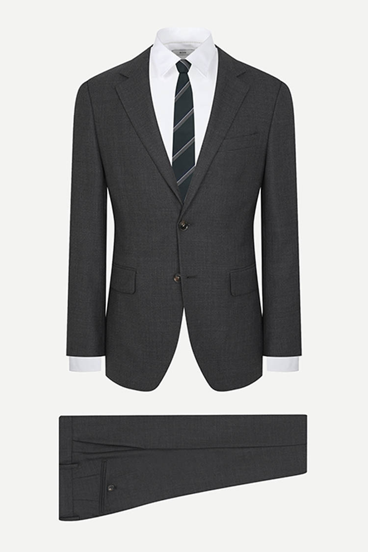 [공식몰] 버드아이 조직 슈트 그레이