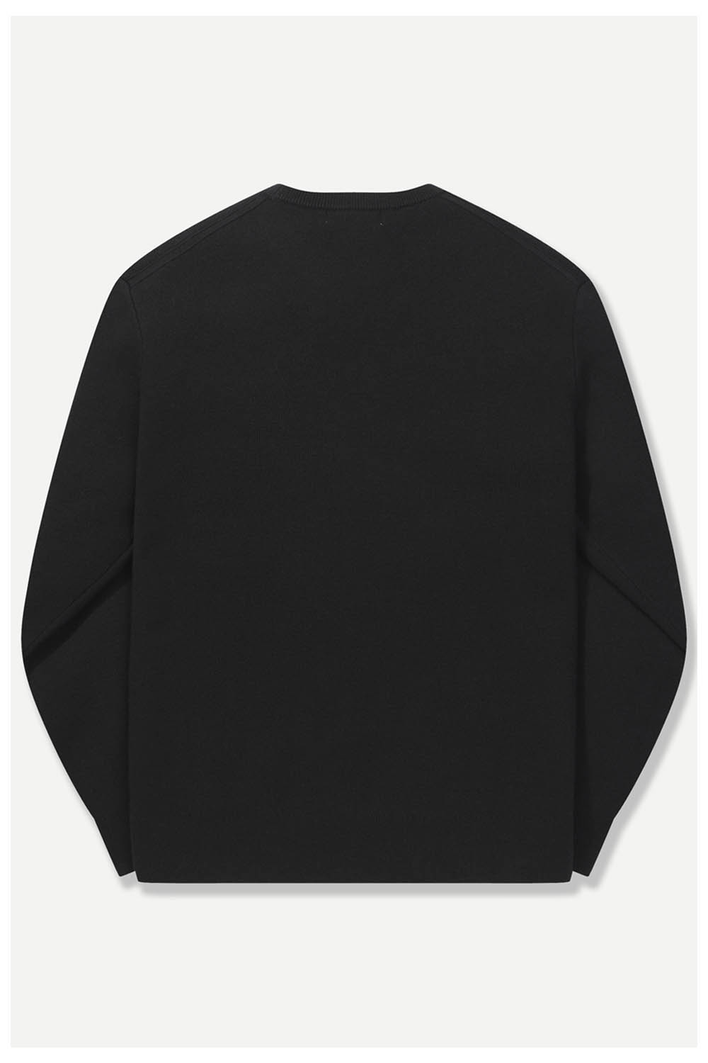 [본] STANDARD 라운드 풀오버 블랙