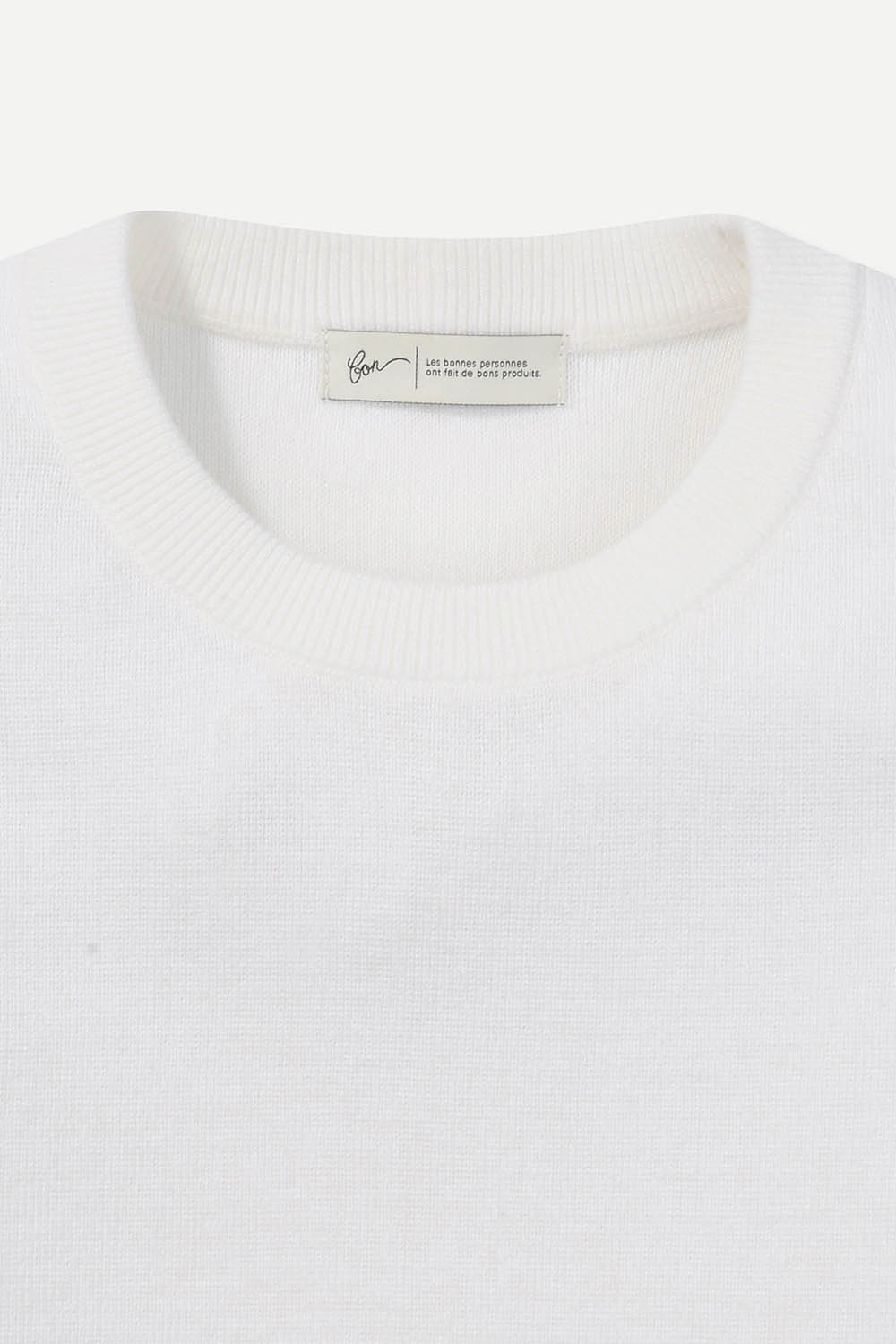 [본] STANDARD 라운드 풀오버 아이보리