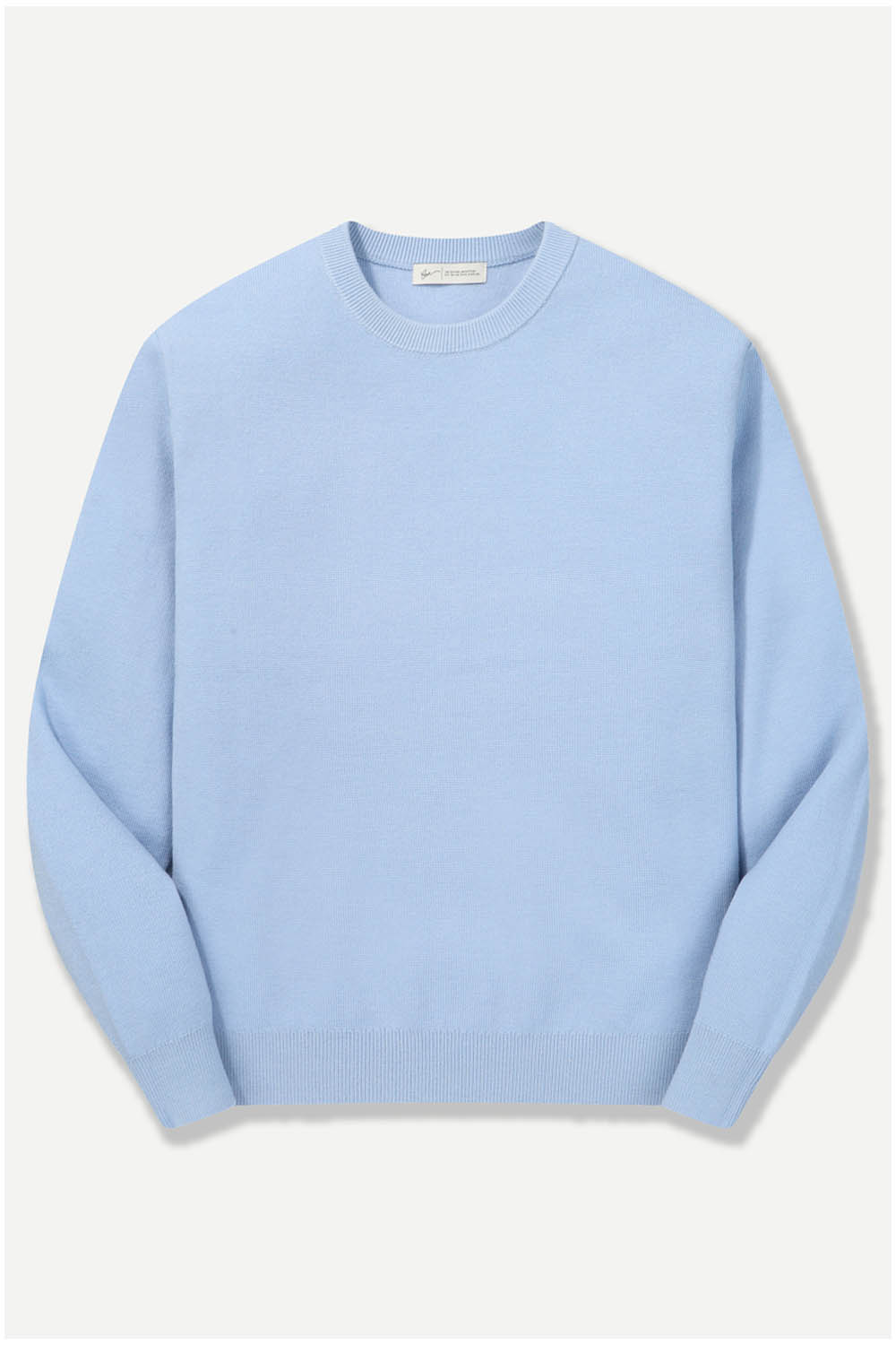 [공식몰] STANDARD 밀라노 라운드 풀오버 블루