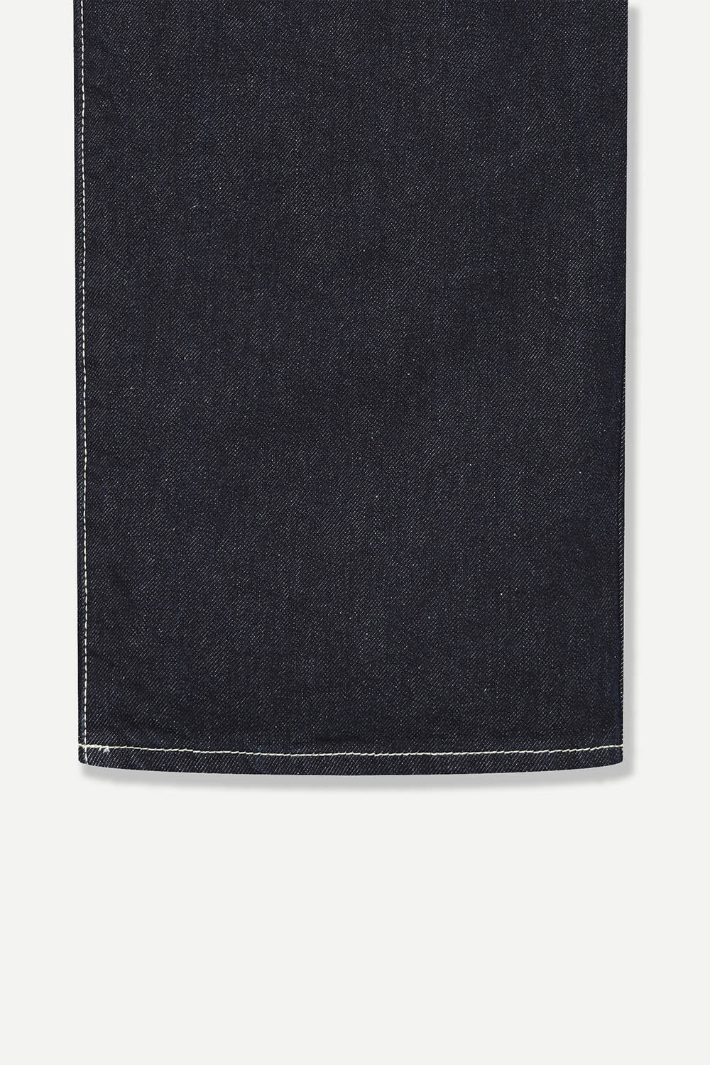 세미오버핏 생지 워싱 데님 팬츠 블루