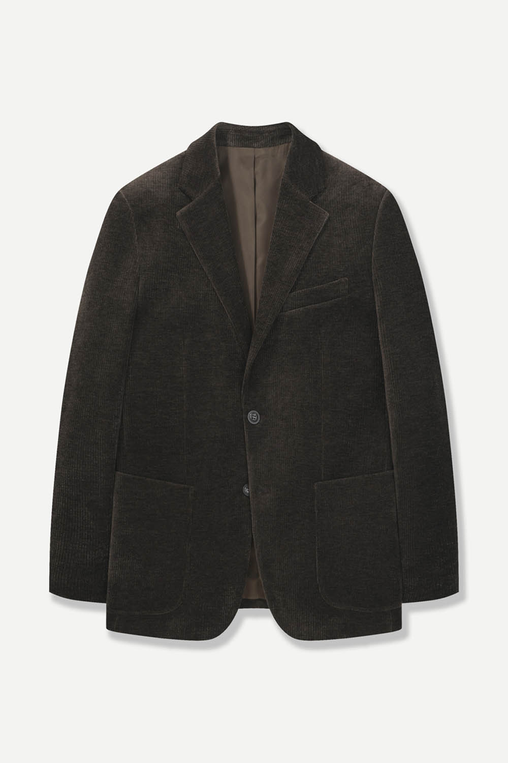 코듀로이 캐주얼 자켓 브라운