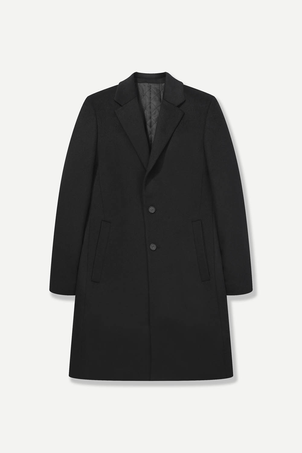 [공식몰] 캐시미어 체스터 코트 블랙