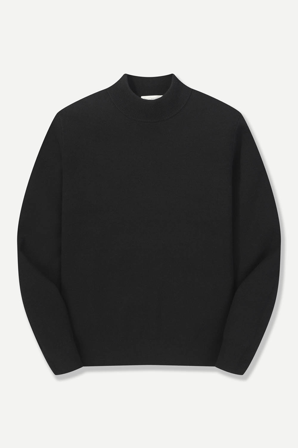 [공식몰] STANDARD 맨투맨형 라운드 풀오버 블랙