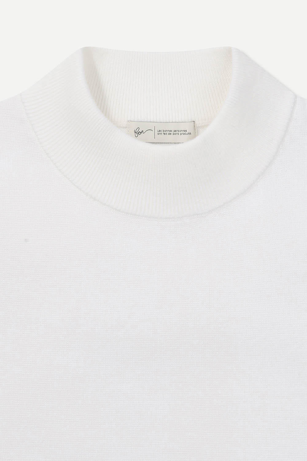 [본] STANDARD 맨투맨형 라운드 풀오버 아이보리