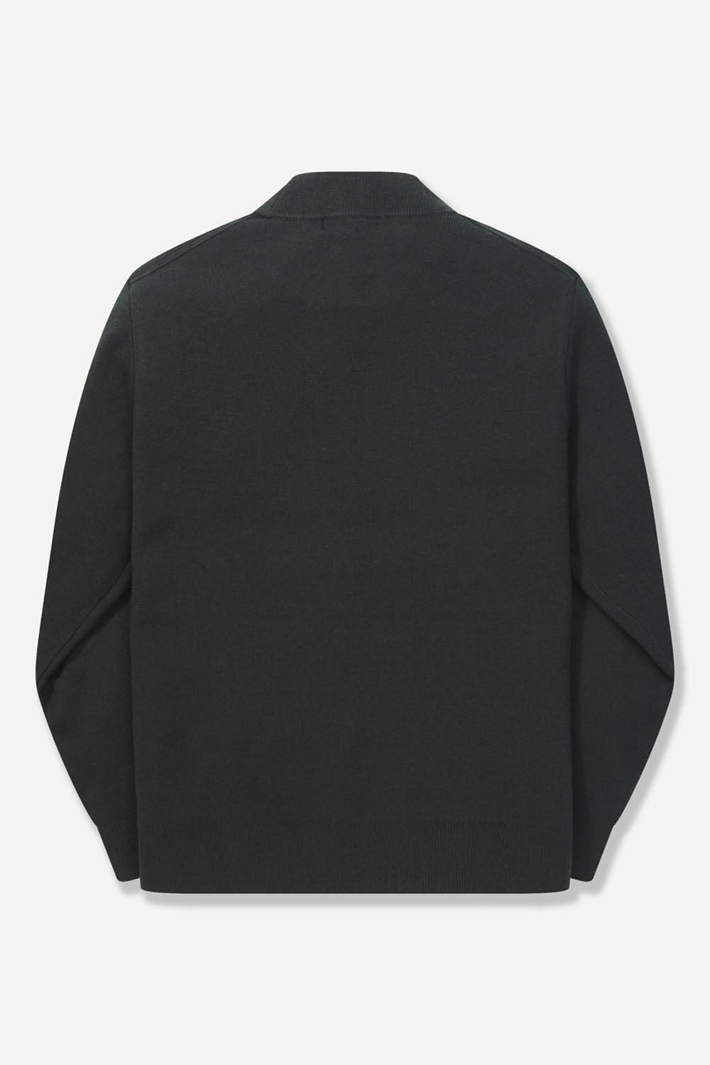 [공식몰] STANDARD 라운드 하프 터틀넥 그린