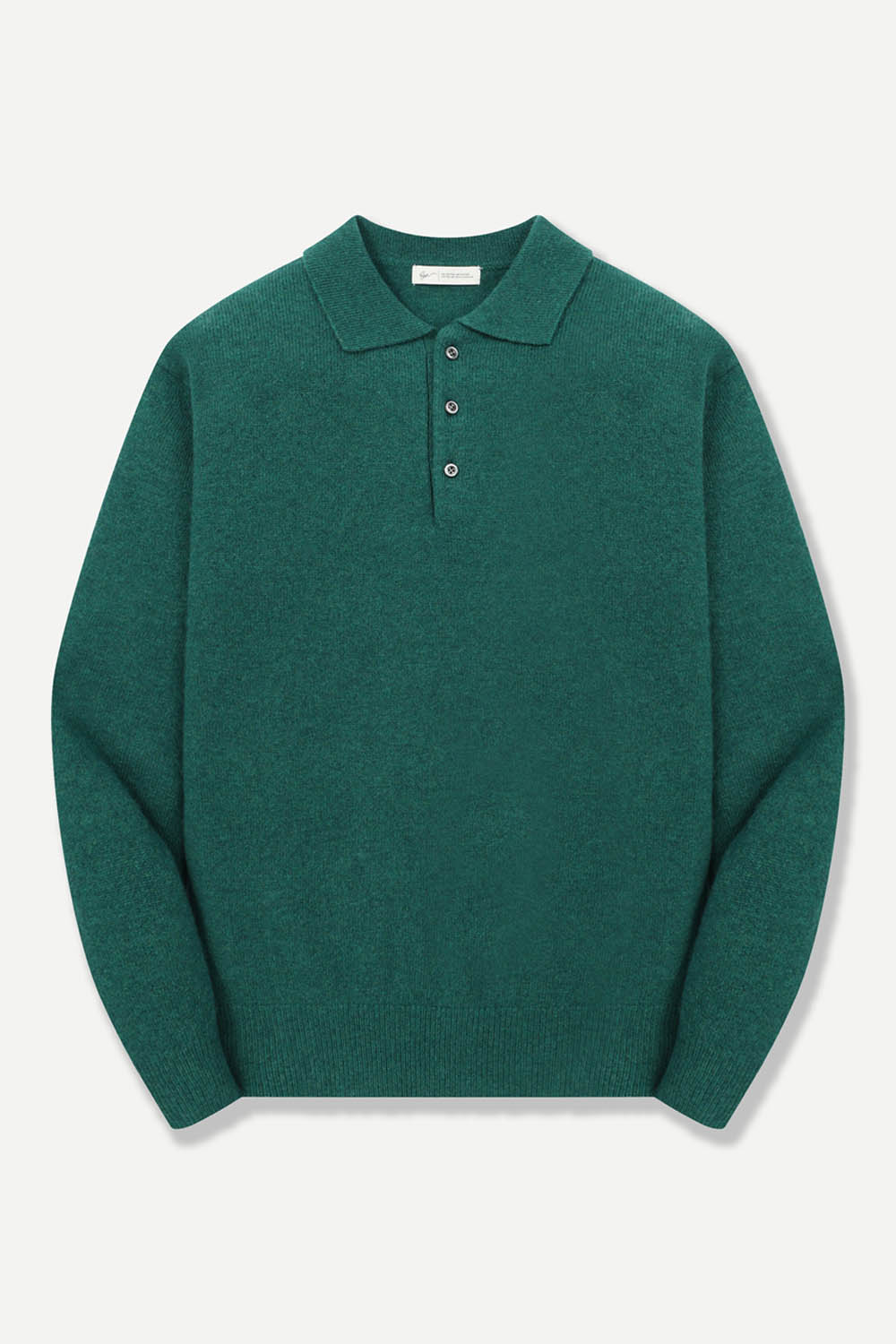 울 티에리 니트 그린