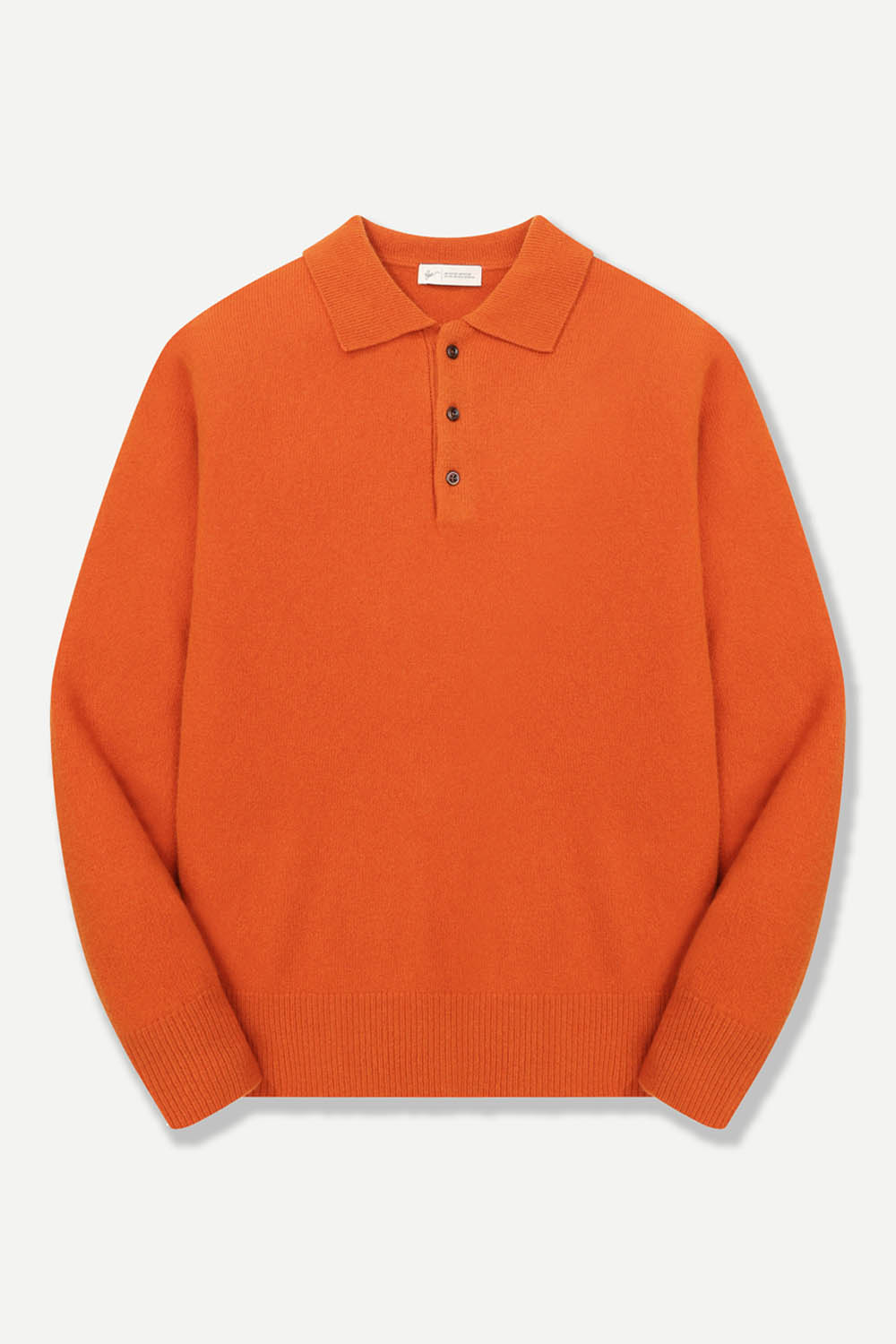 울 티에리 니트 오렌지