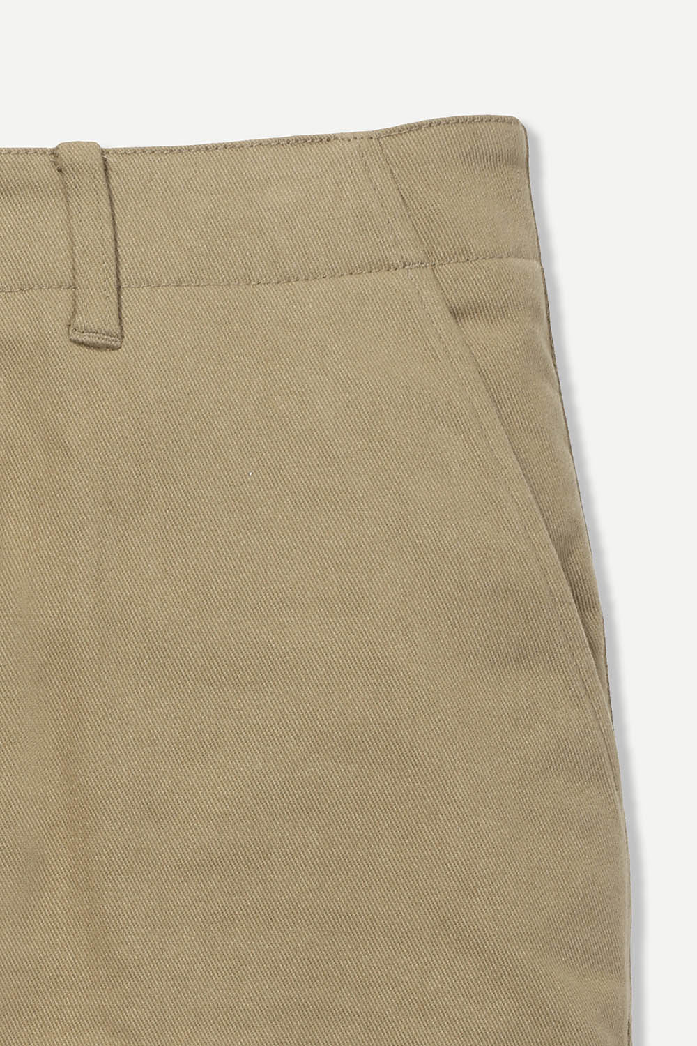 [공식몰] 루즈핏 브러쉬 트윌 팬츠 베이지