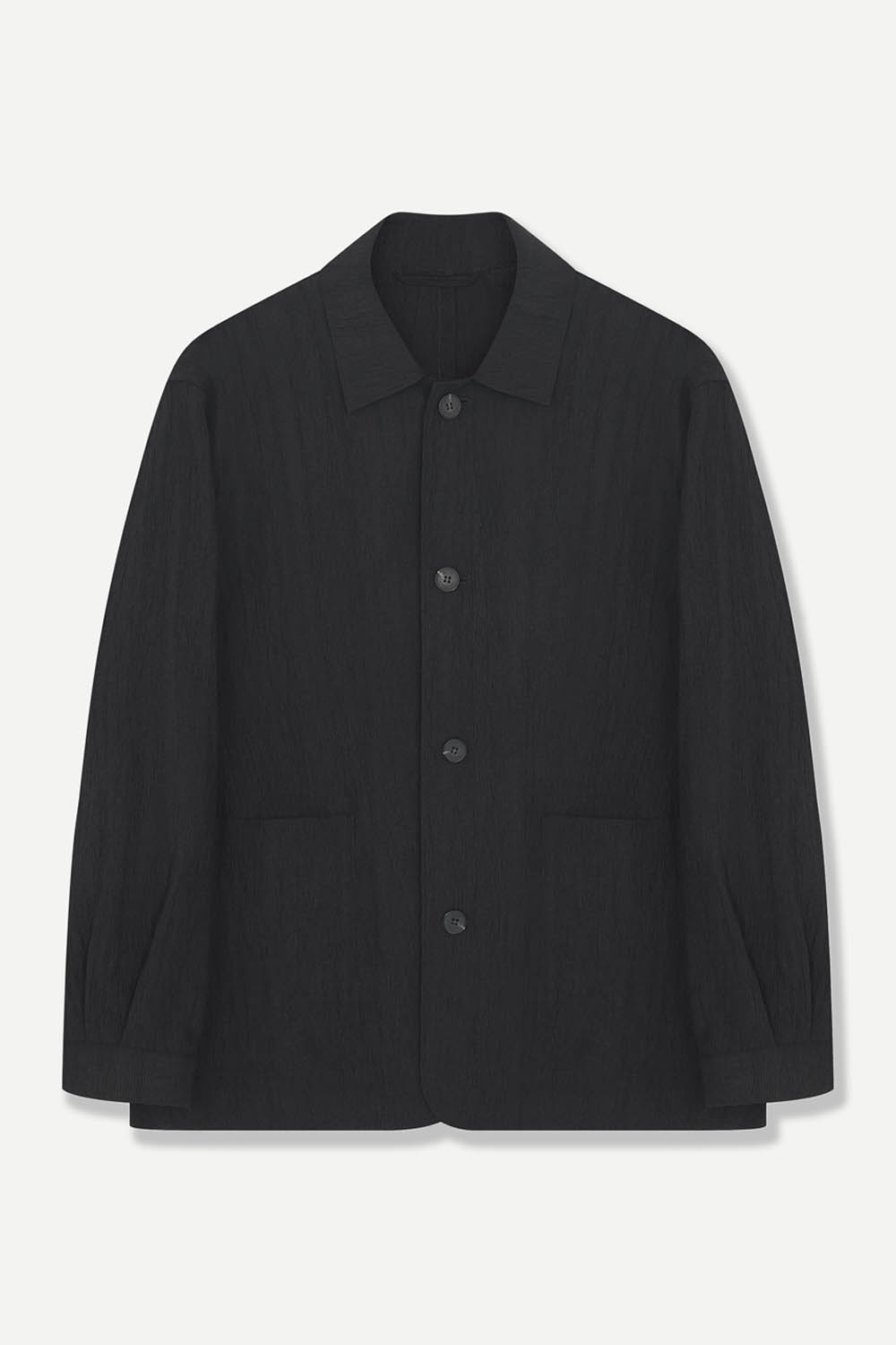 [본] 마이크로 패턴 컴포트핏 셋업 자켓 블랙