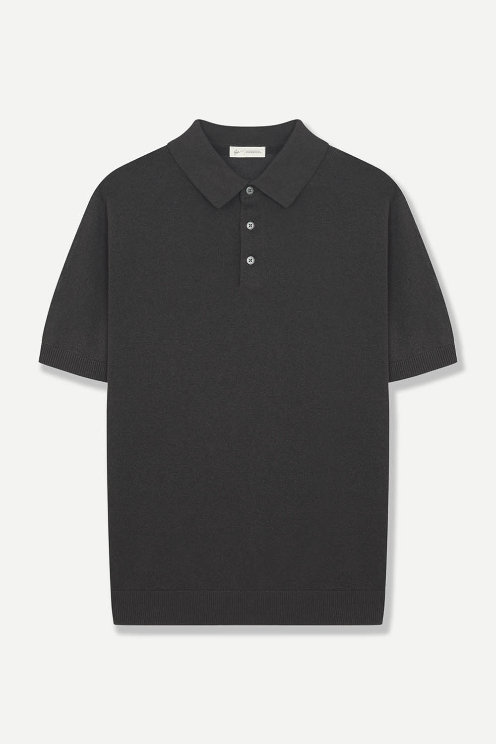 [본] 티에리 반팔 니트 브라운