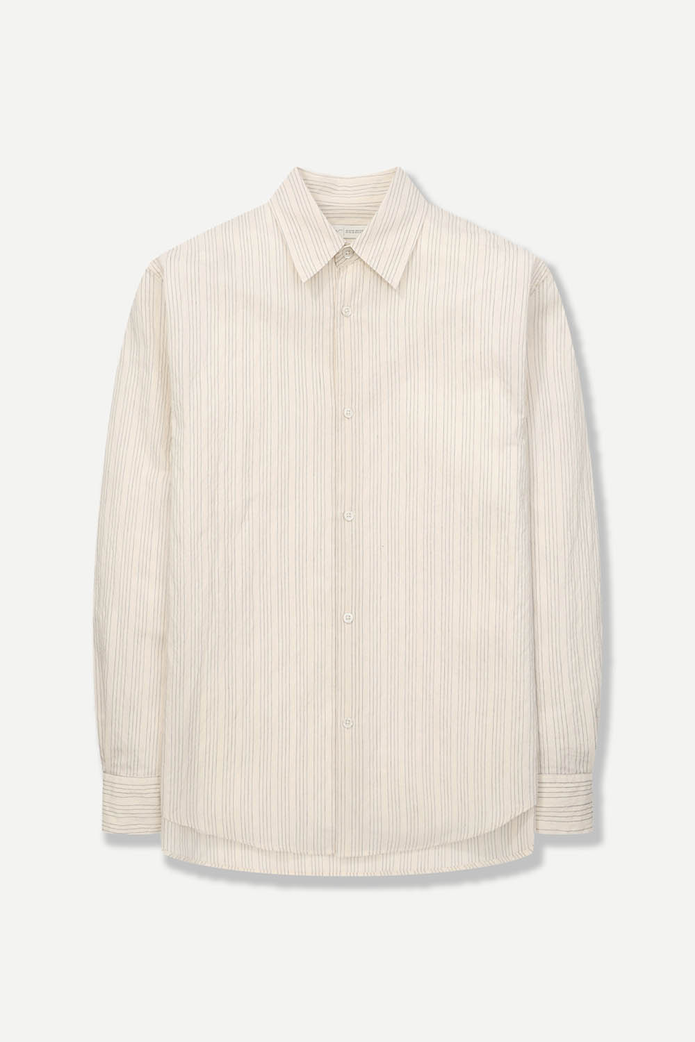 [본] 스트라이프 셔츠 아이보리