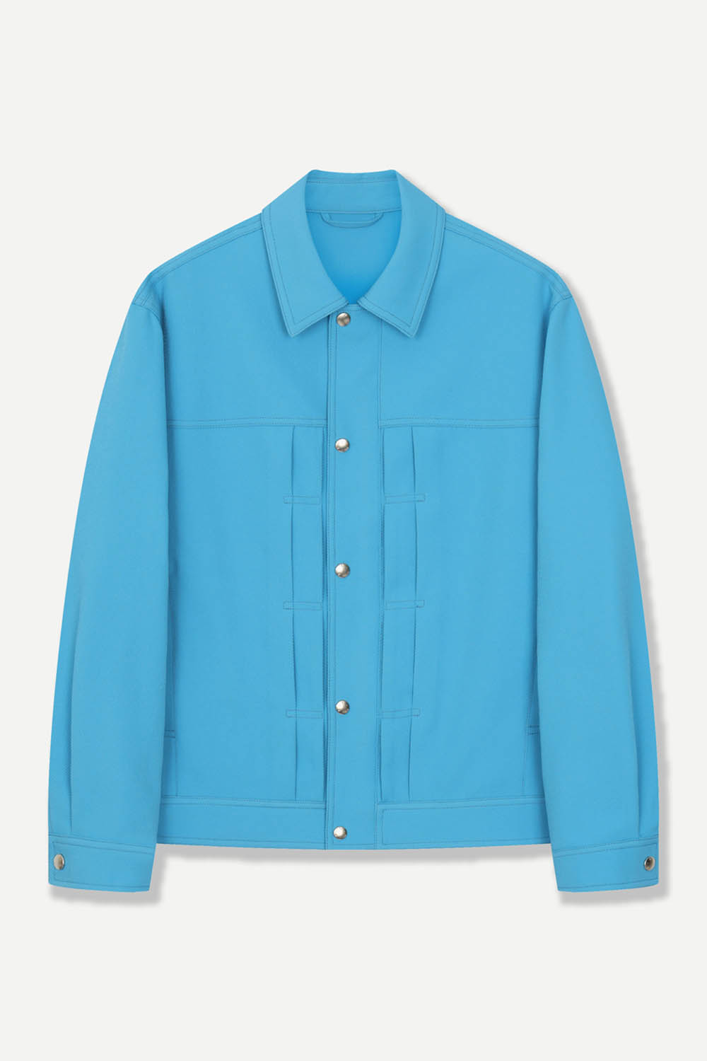 [본] 트윌 트러커 자켓 블루