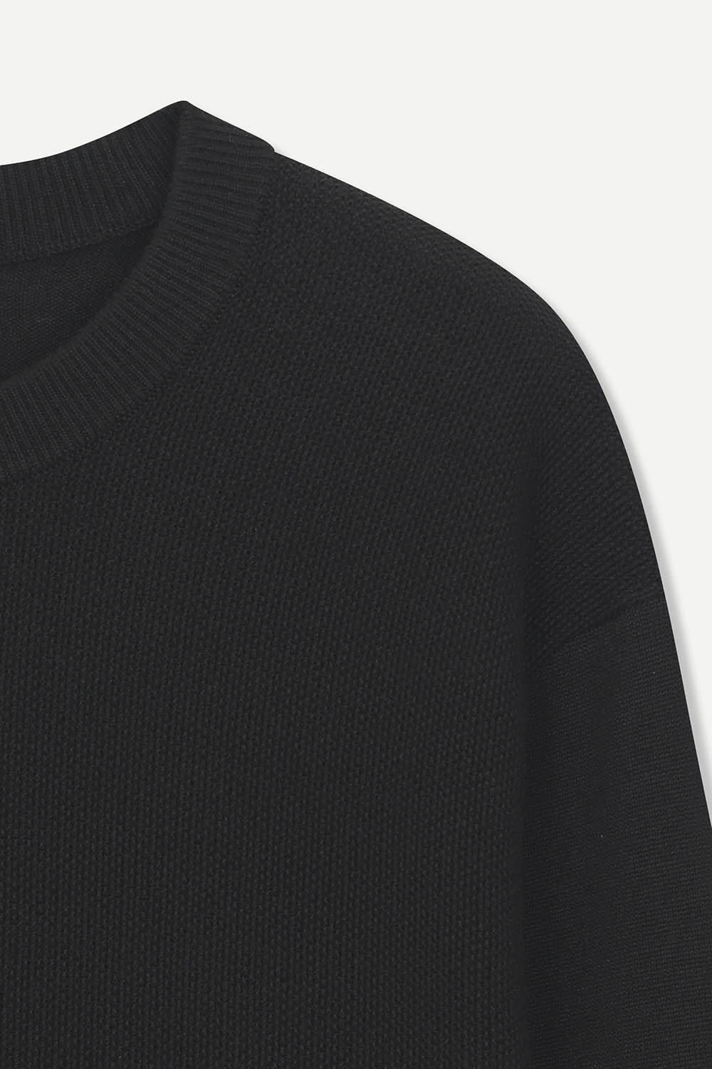 [본] 소프트 풀오버 블랙