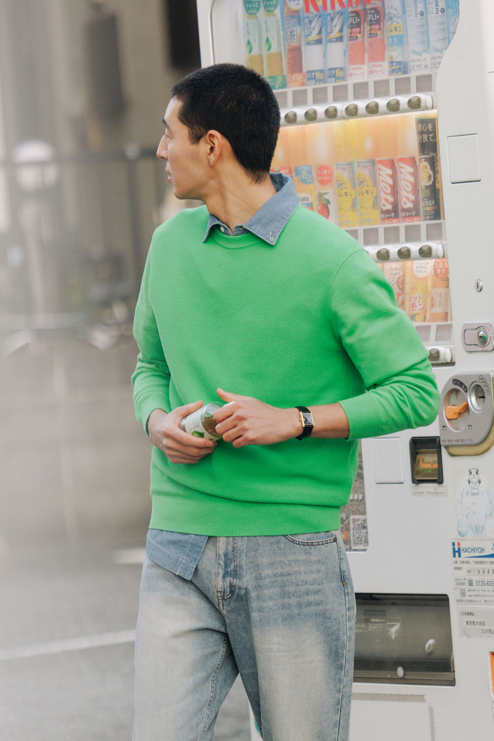 [본] 소프트 풀오버 그린