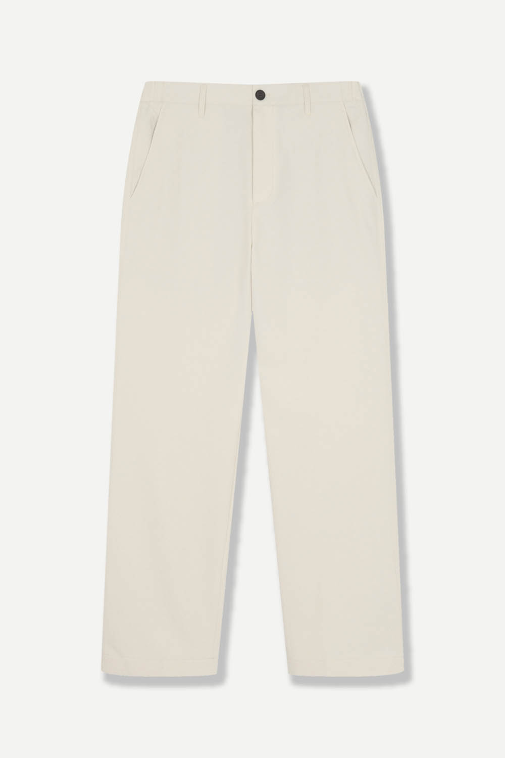 [본] 트윌 루즈 스트레이트 팬츠 아이보리