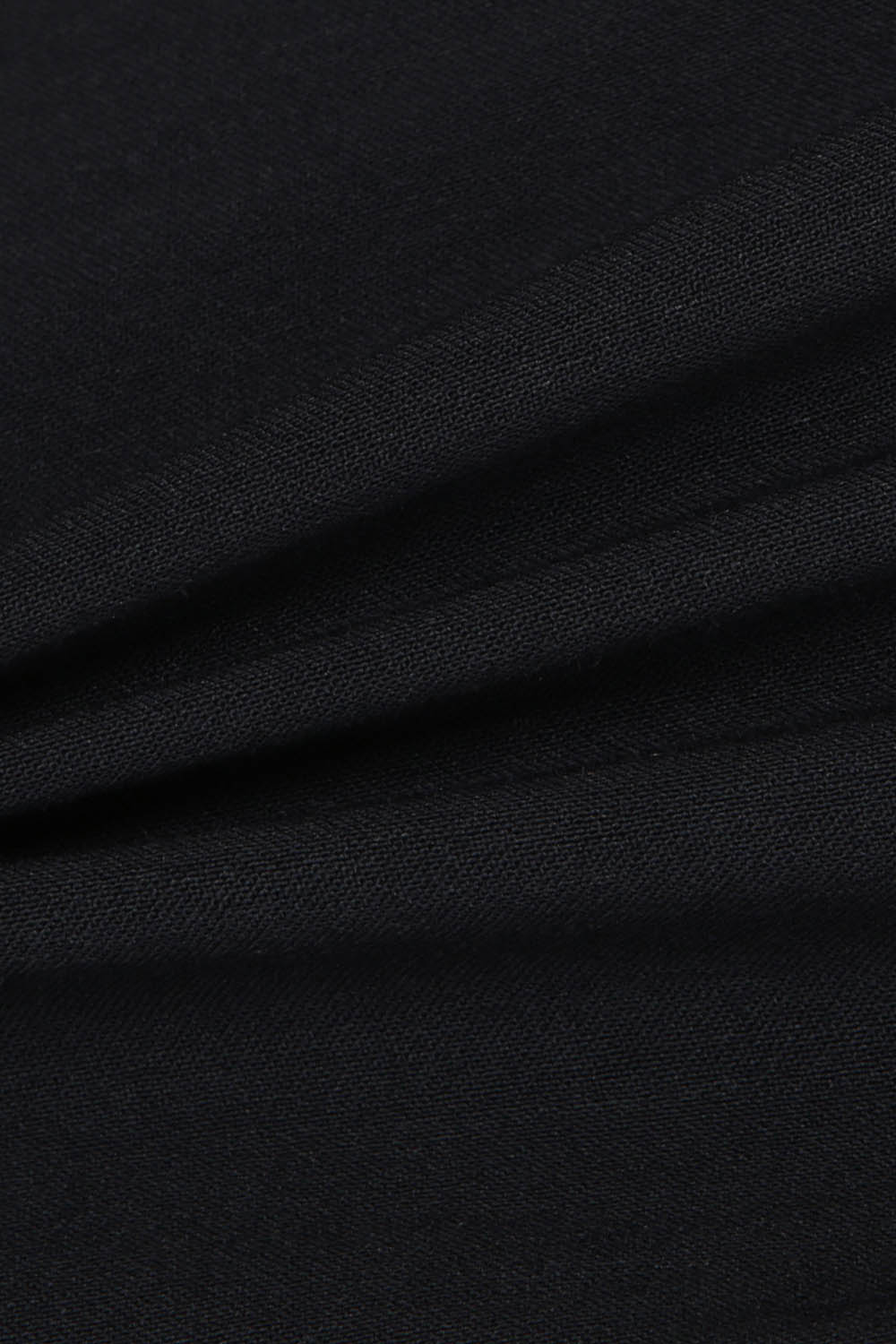 [캐리스노트] 피코크 브이넥 블라우스 다크 네이비