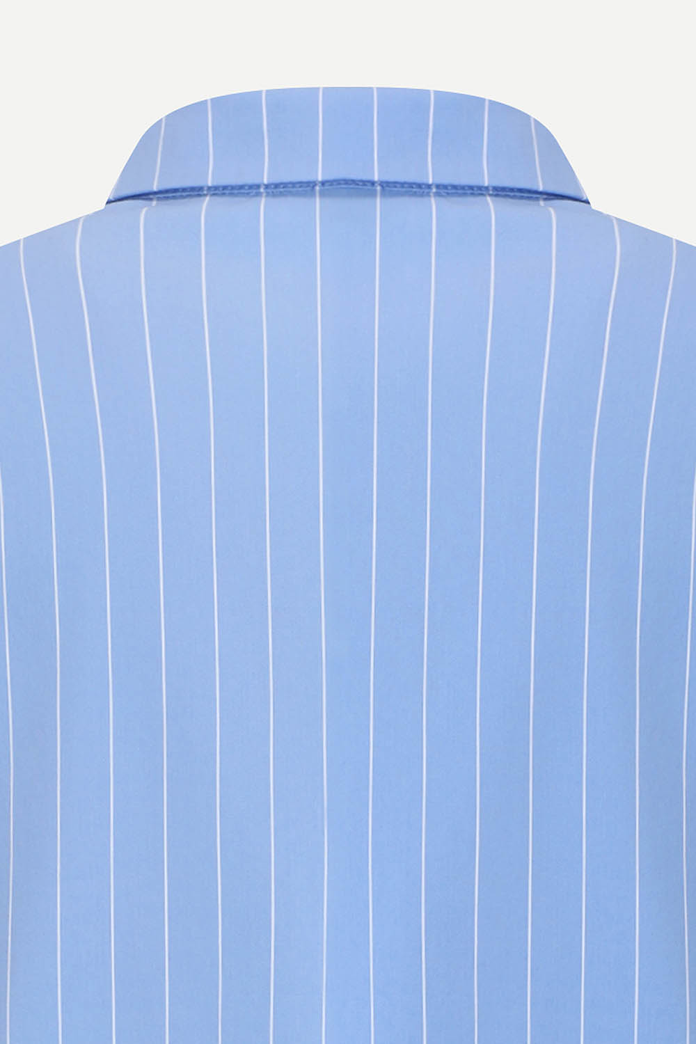 [캐리스노트] 밑단 스트링 블라우스 블루