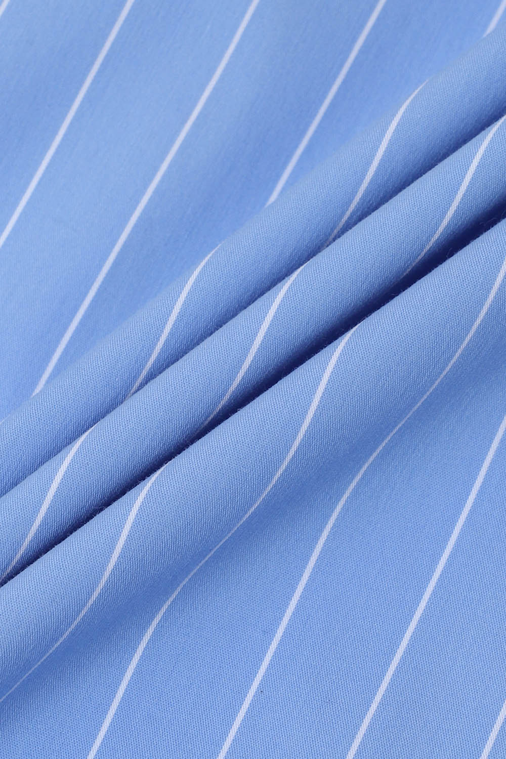 [캐리스노트] 밑단 스트링 블라우스 블루