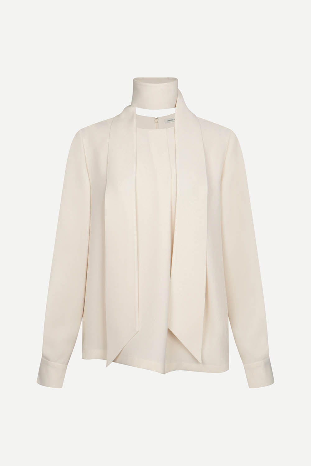 [공식몰] 타이 스트랩 블라우스 아이보리