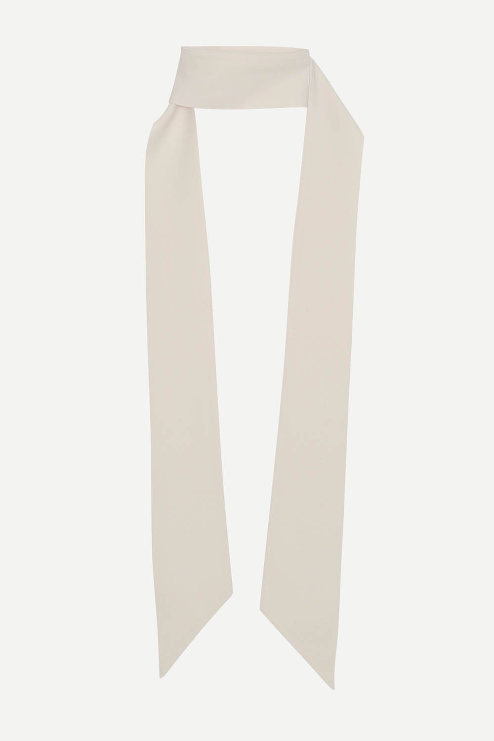 [캐리스노트] 타이 스트랩 블라우스 아이보리