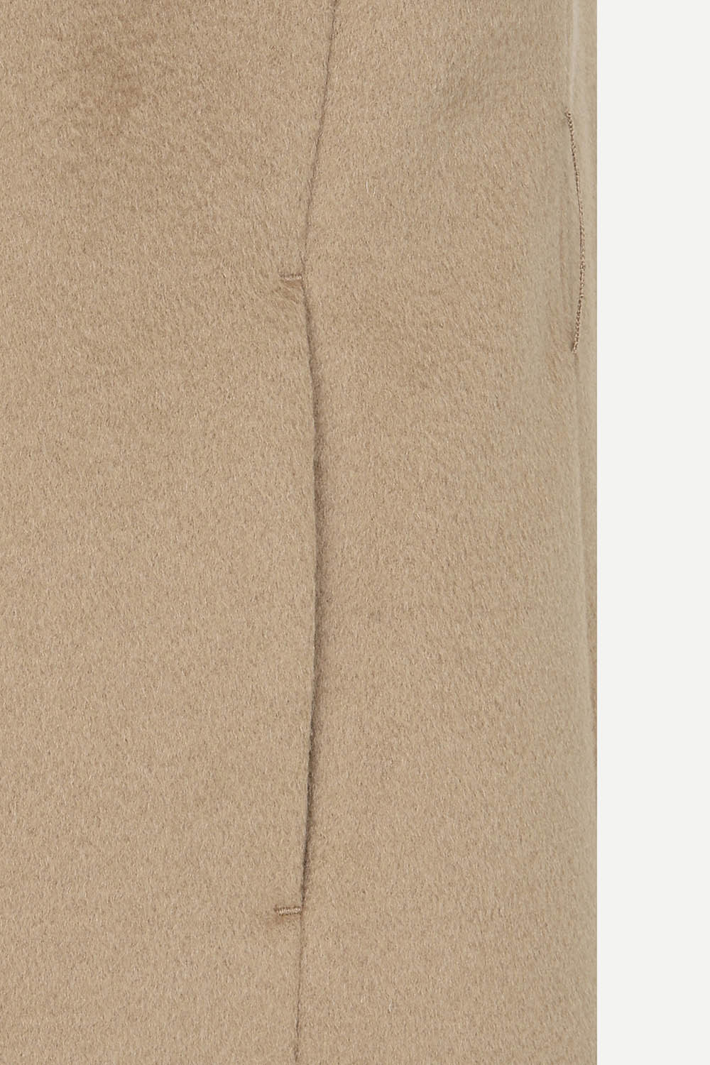 [캐리스노트] 반하이넥 벨티드 롱코트 베이지