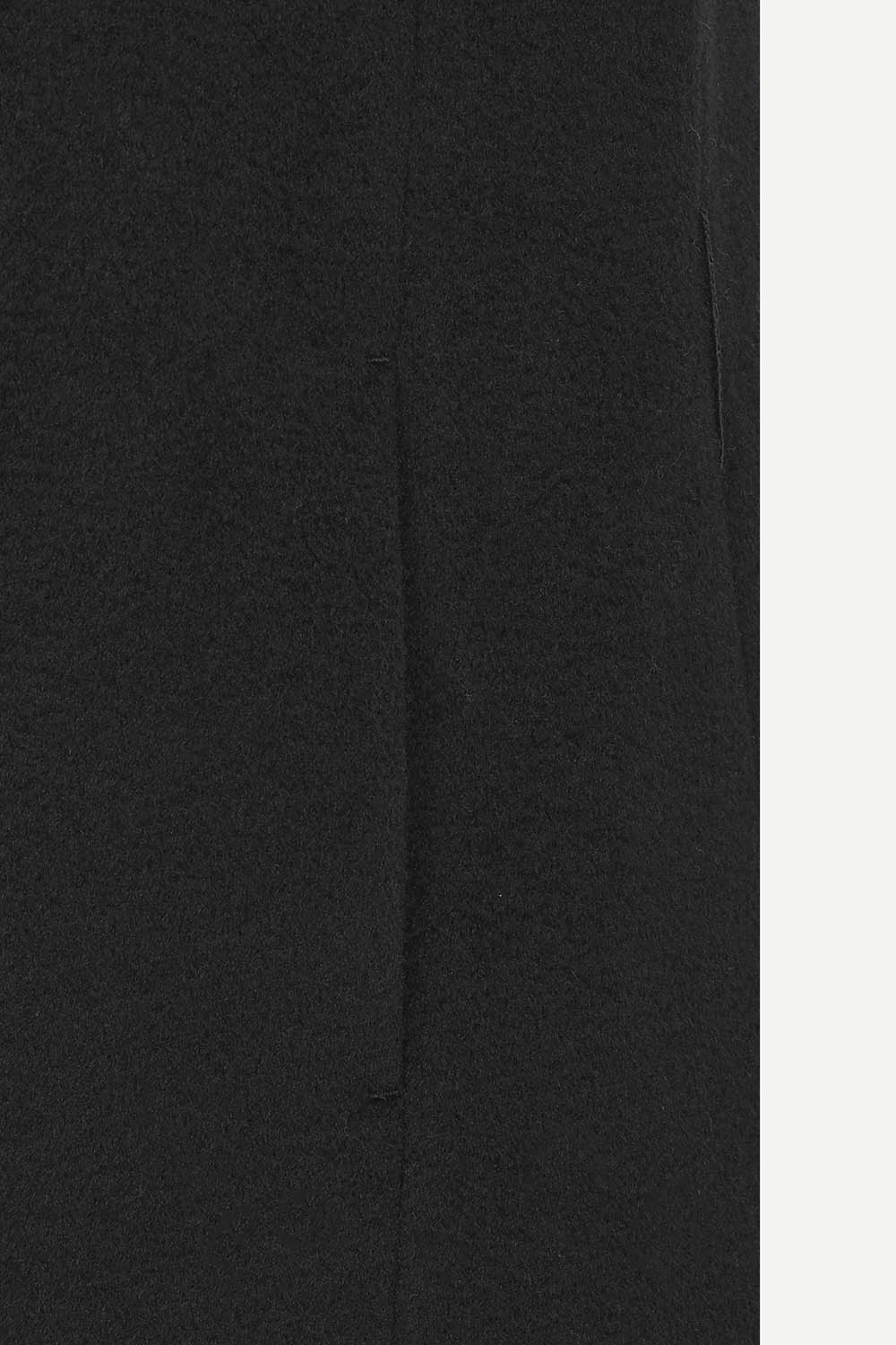 [공식몰] 반하이넥 벨티드 롱코트 블랙