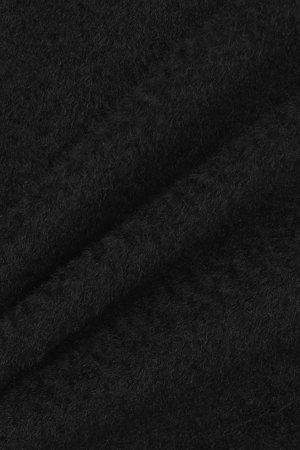 [공식몰] 반하이넥 벨티드 롱코트 블랙