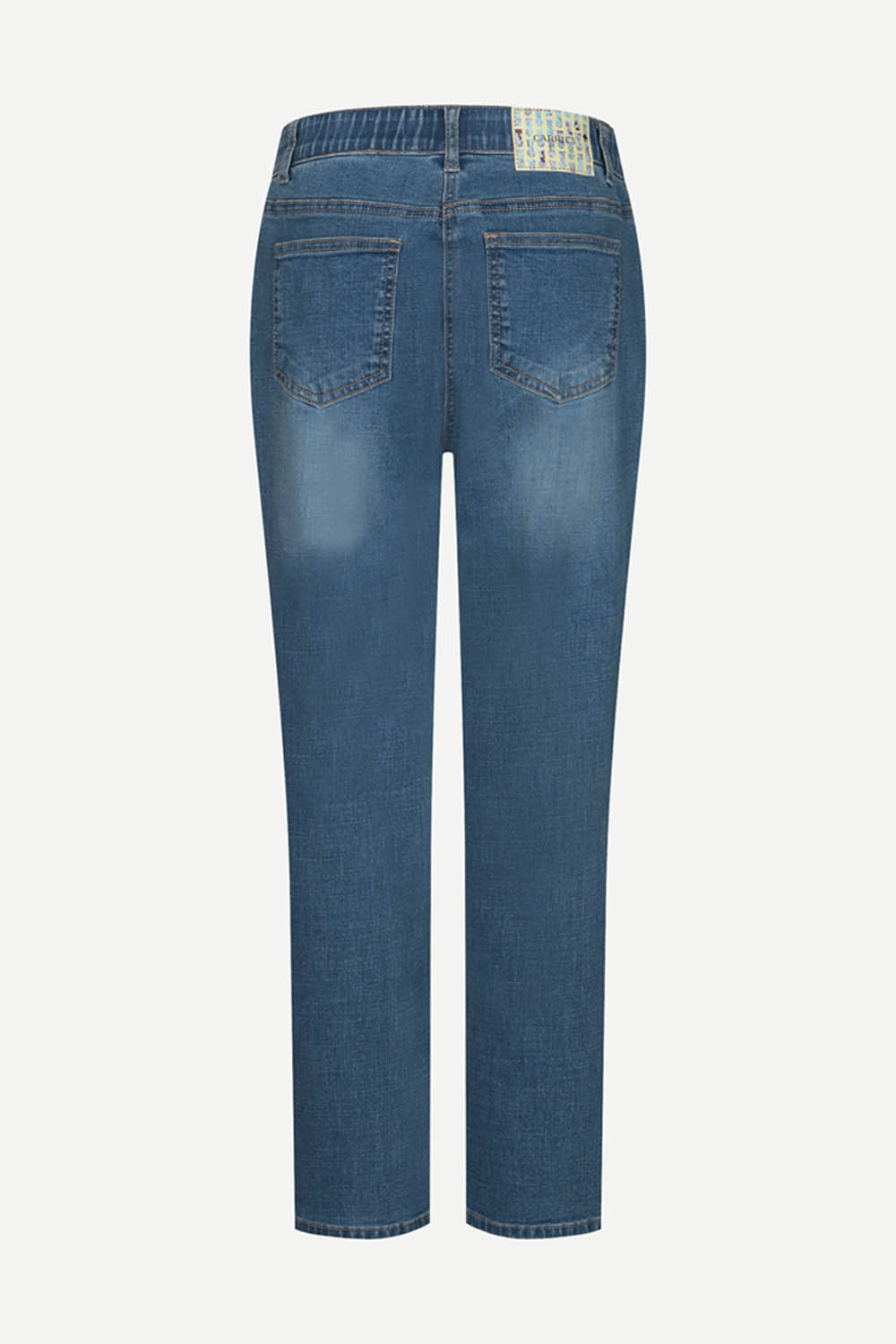 [캐리스노트] 루즈 배기핏 스트레치 데님 팬츠