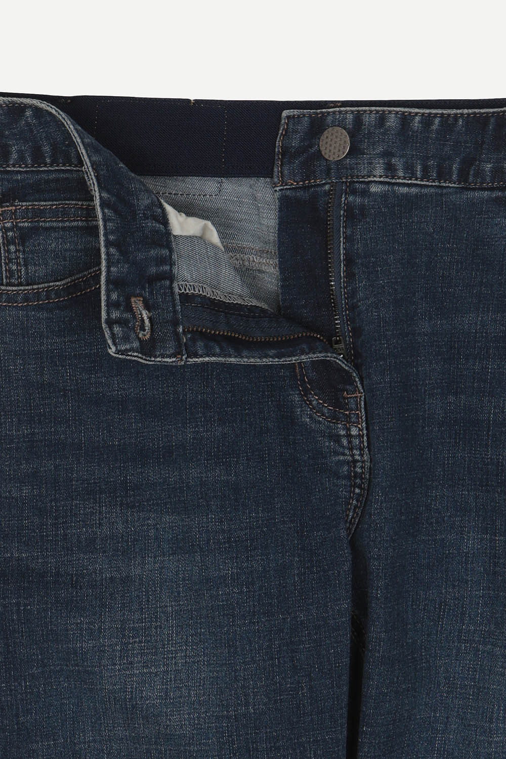 [캐리스노트] 루즈 배기핏 스트레치 데님 팬츠