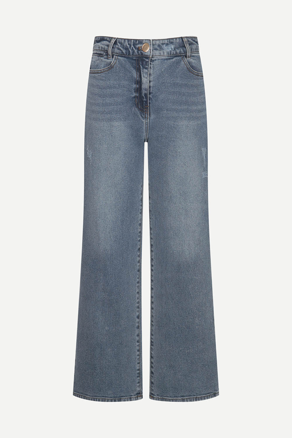 [공식몰] 레귤러 스트레이트 데님 팬츠 라이트 블루