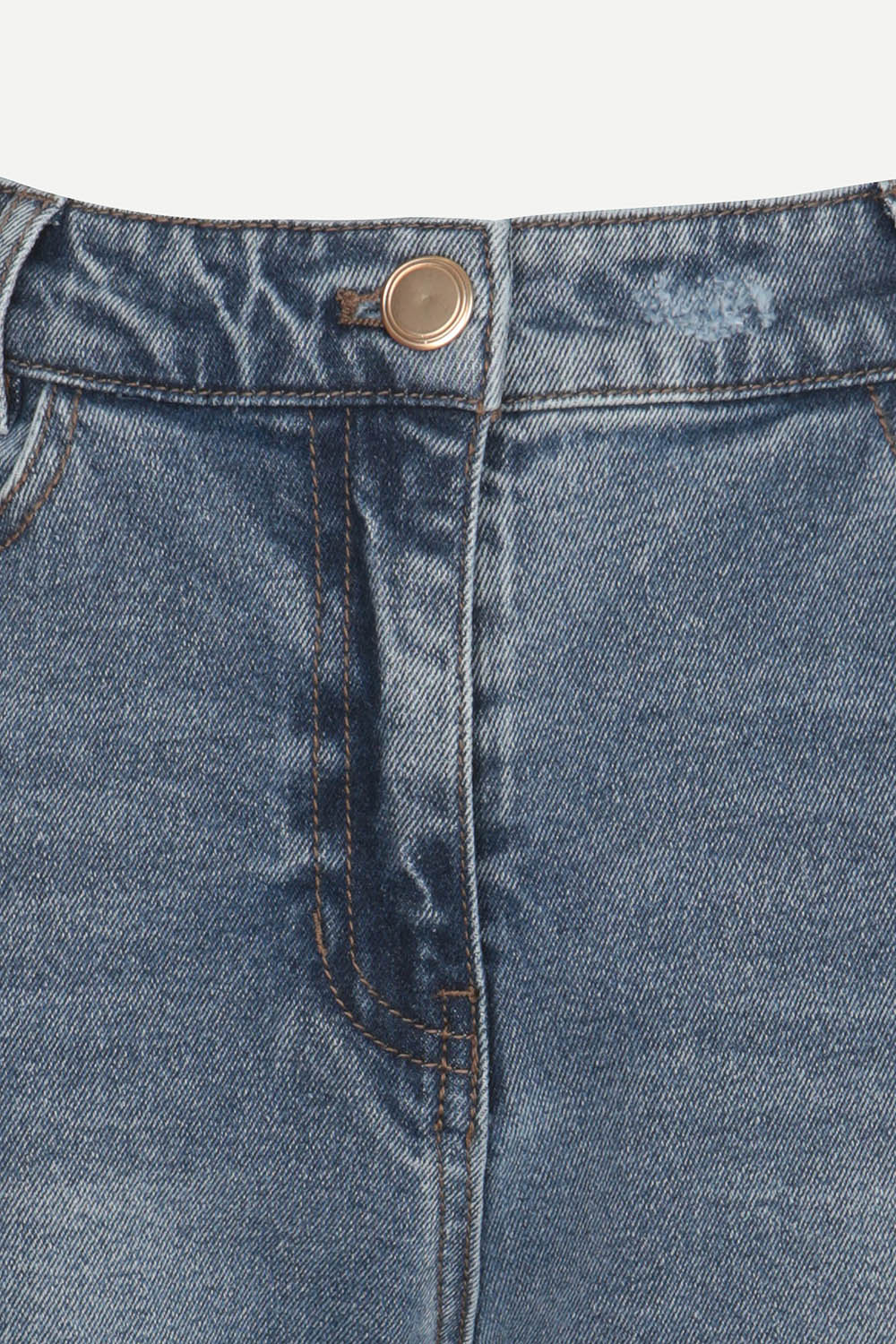 [캐리스노트] 레귤러 스트레이트 데님 팬츠 라이트 블루