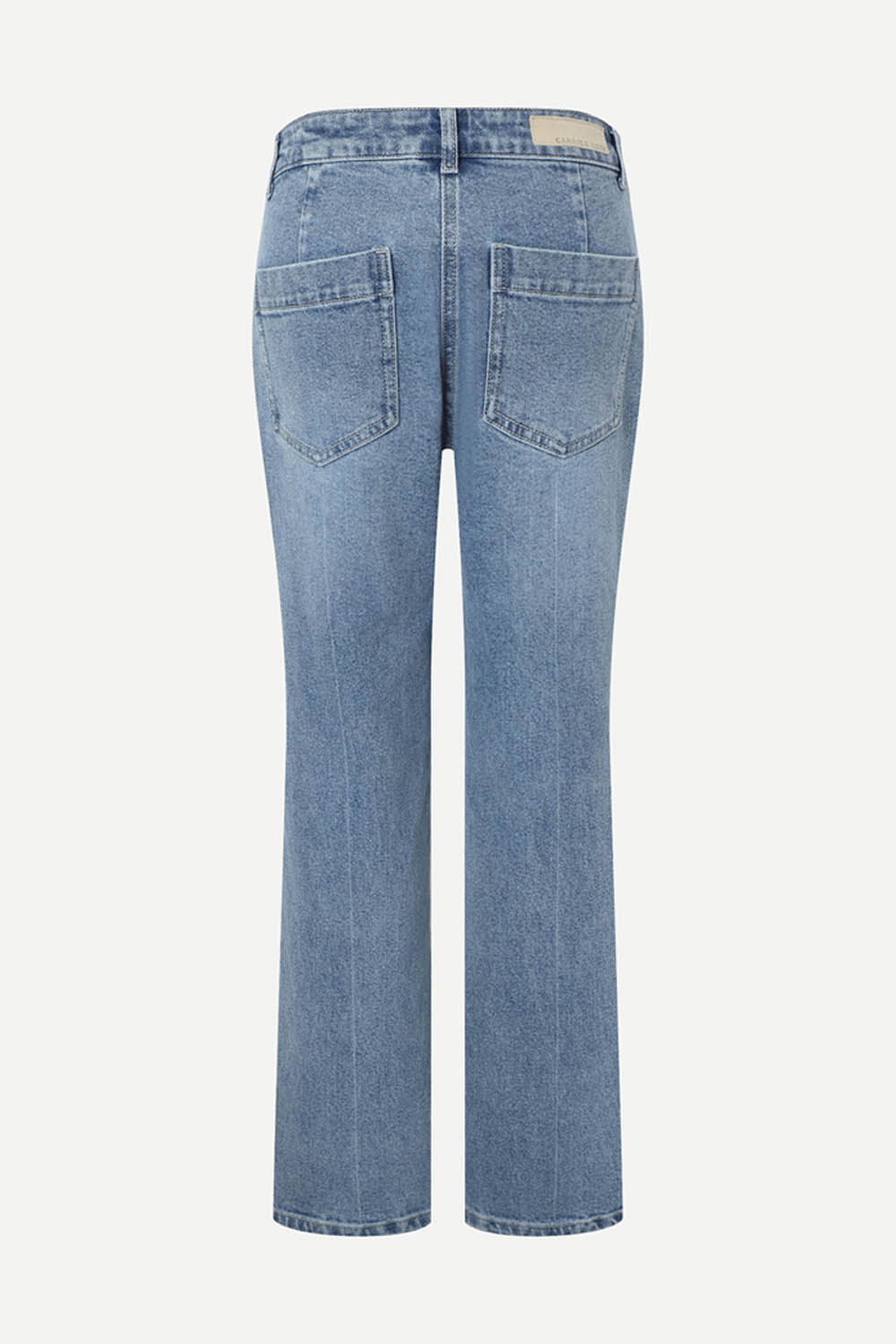 [캐리스노트] 레직기 포인트 데님 팬츠 라이트 블루