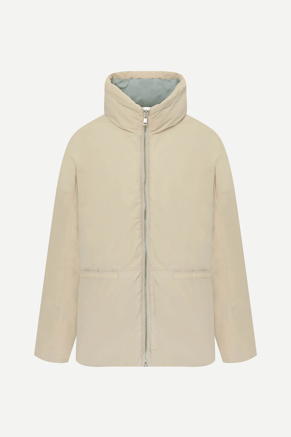 [공식몰] 리버시블 하이넥 다운 숏 점퍼