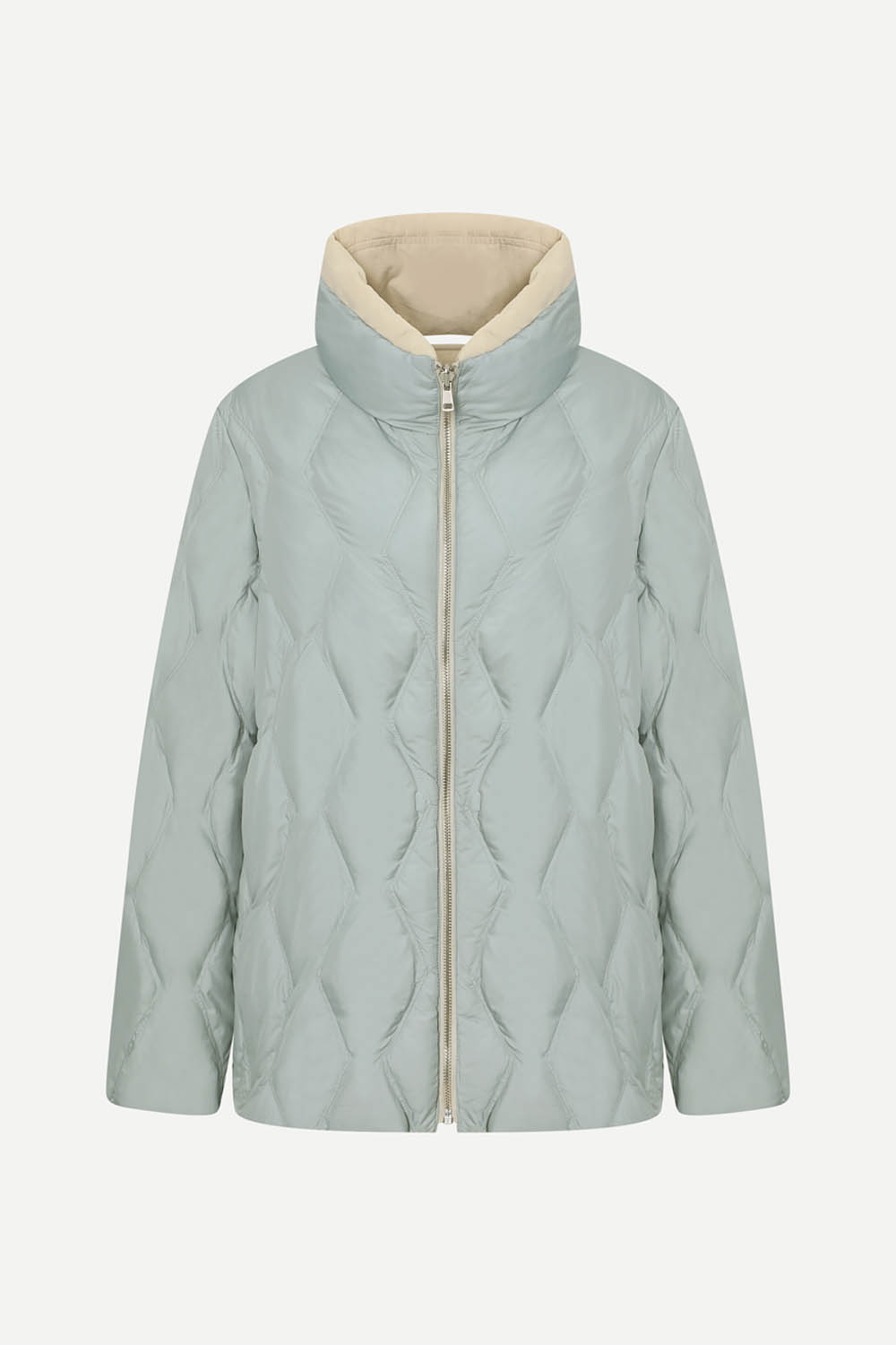 [공식몰] 리버시블 하이넥 다운 숏 점퍼