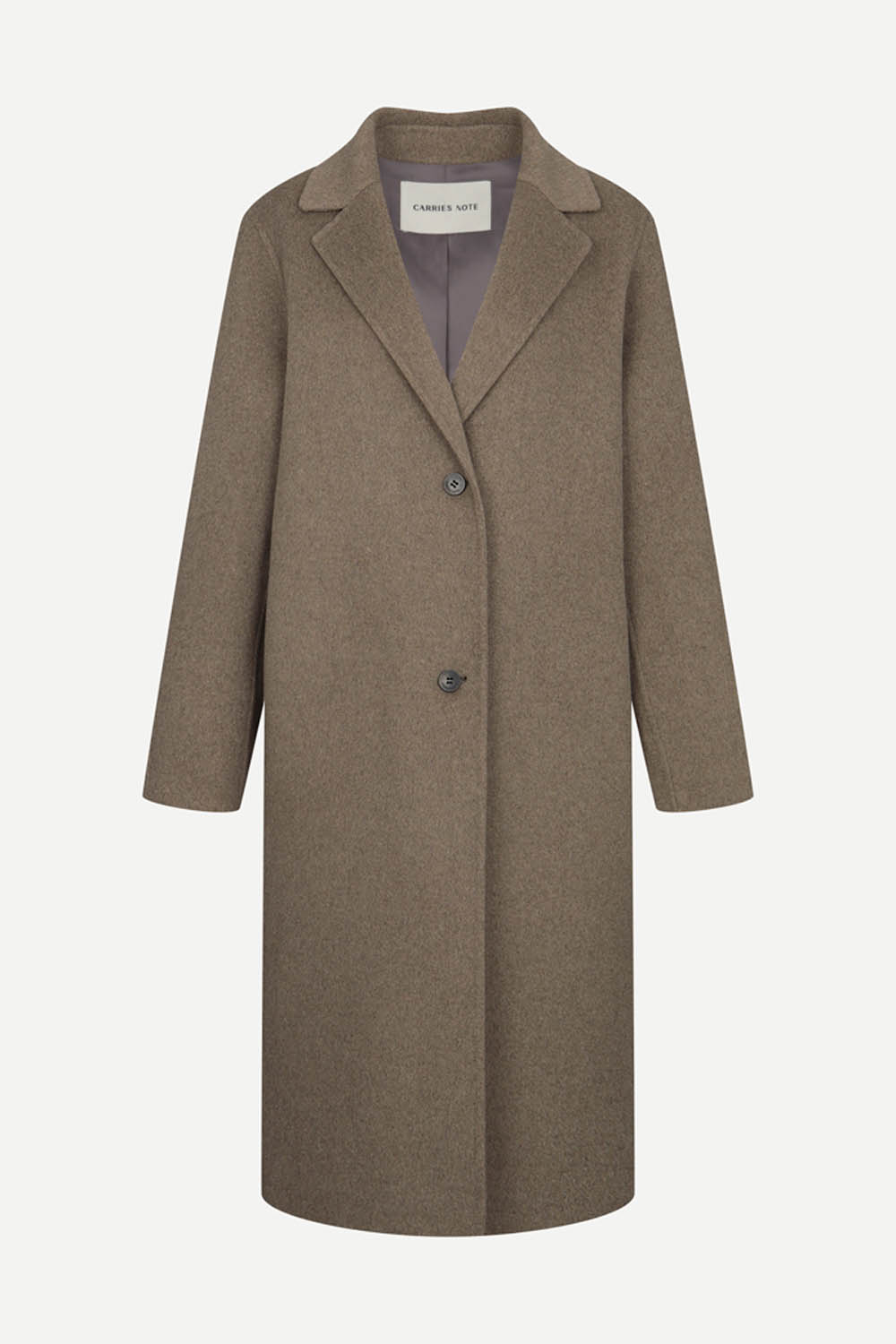 [공식몰] 투버튼 싱글 핸드메이드 코트