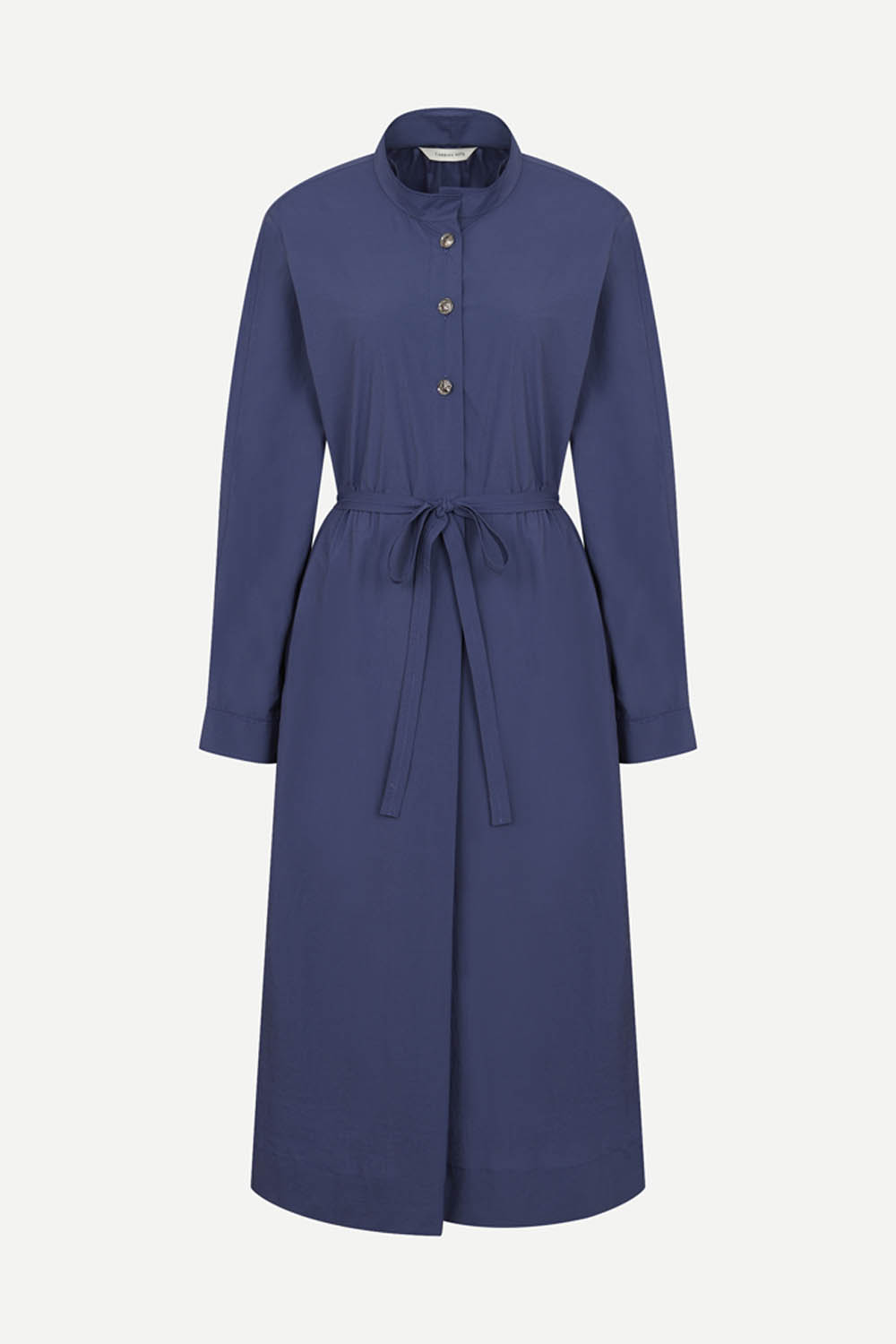 [공식몰] 차이나 카라 세미 A라인 원피스