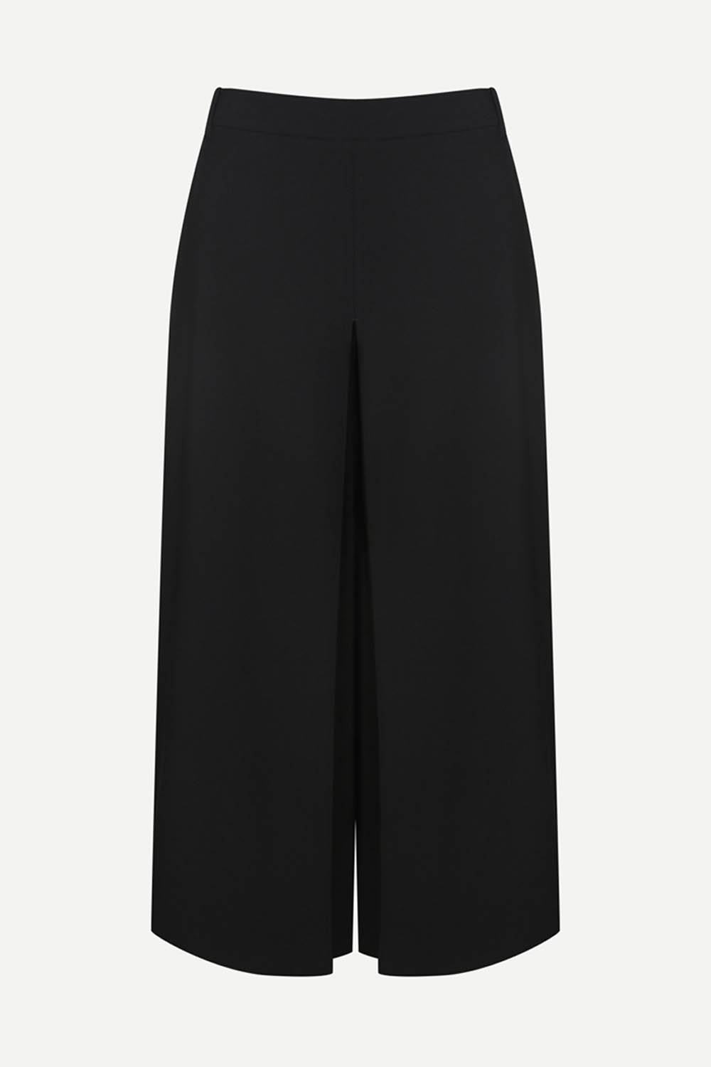 [공식몰] 핀턱 크롭 스커트핏 팬츠 다크 네이비