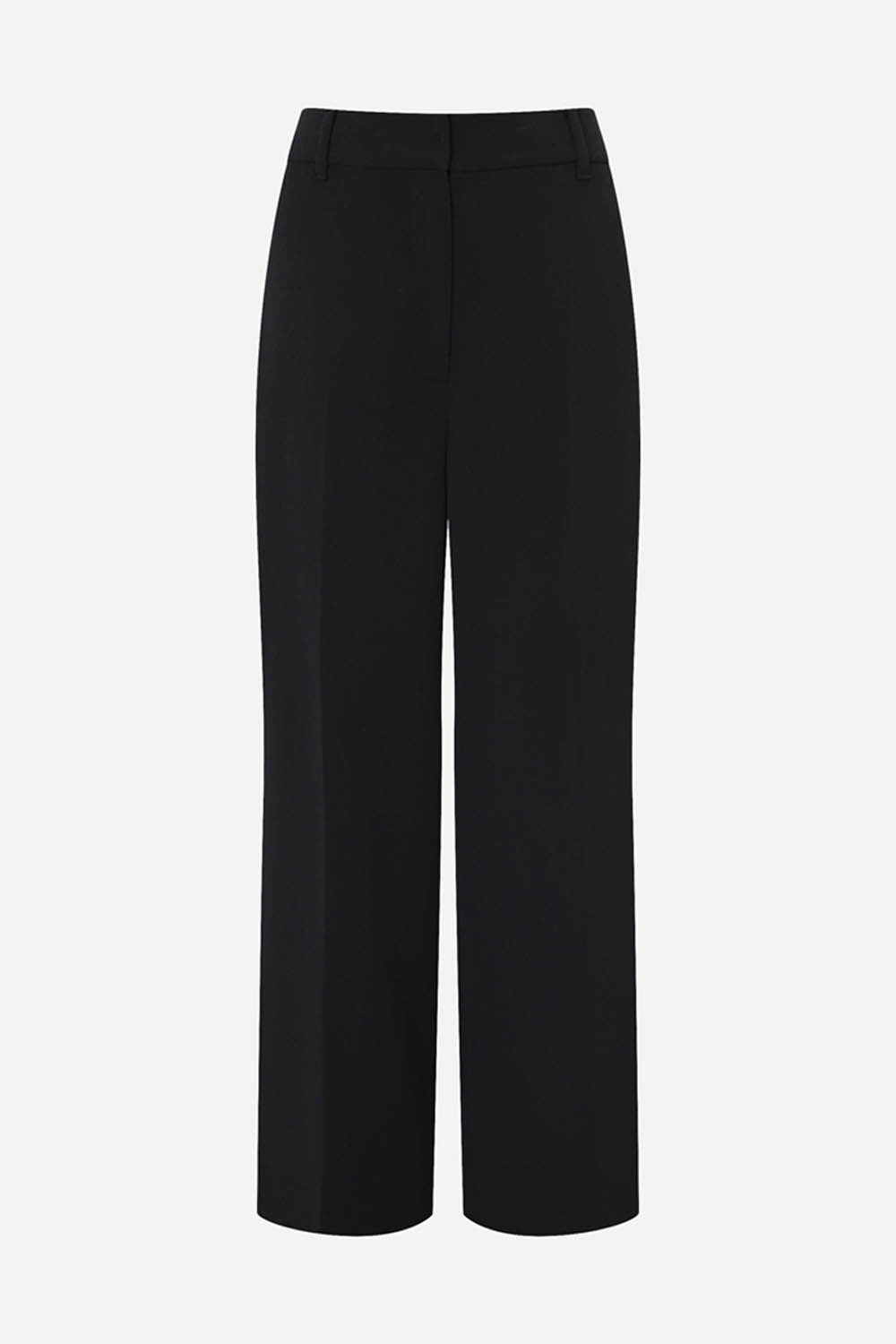 [공식몰] 세미 와이드 팬츠 블랙