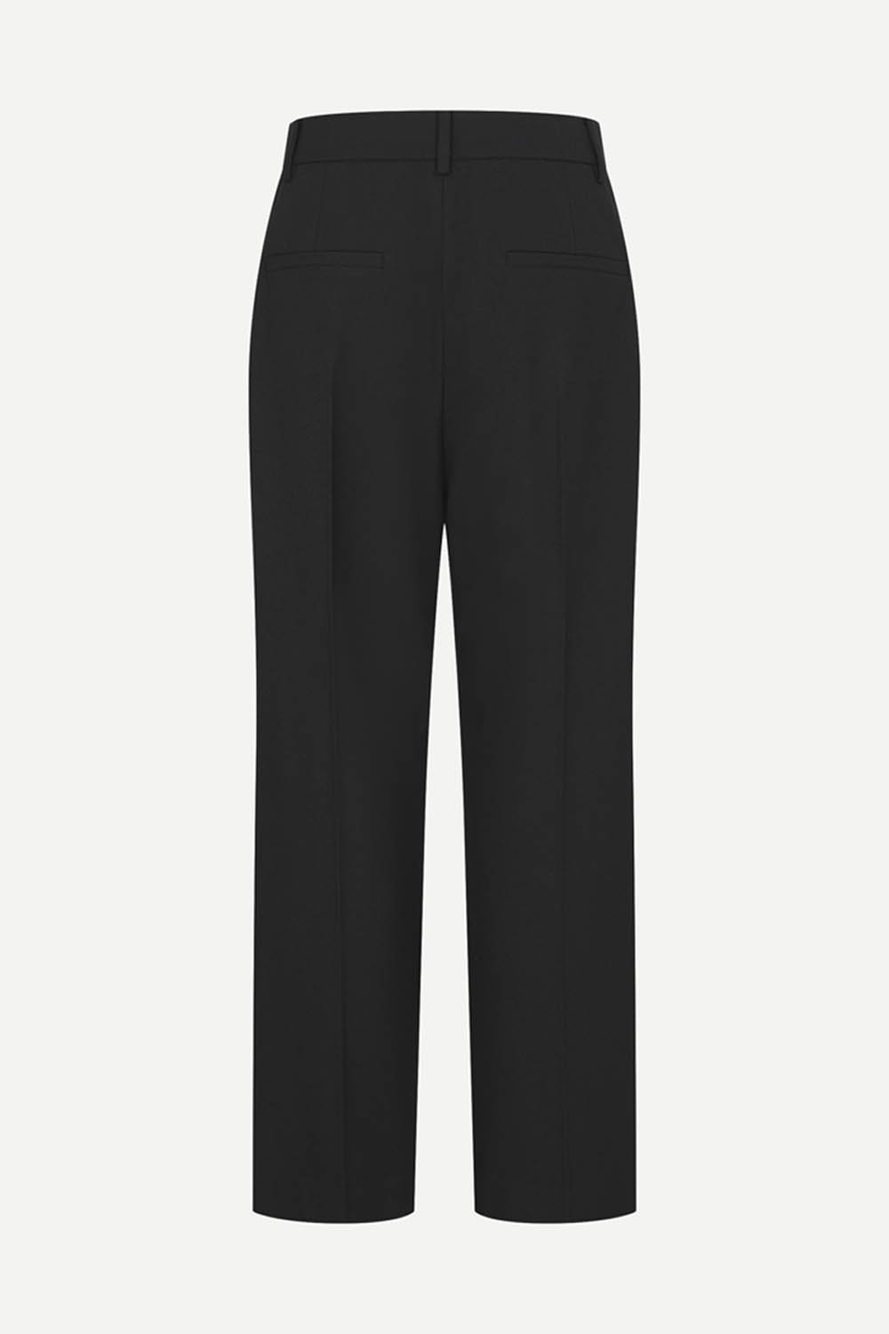 [캐리스노트] 데일리 기모 스트레이트핏 팬츠 블랙