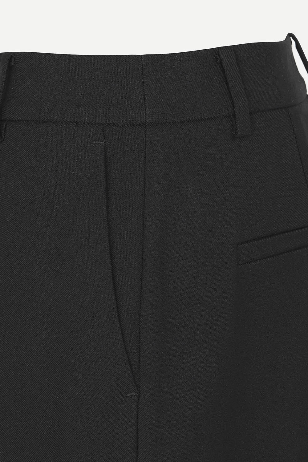 [캐리스노트] 데일리 기모 스트레이트핏 팬츠 블랙