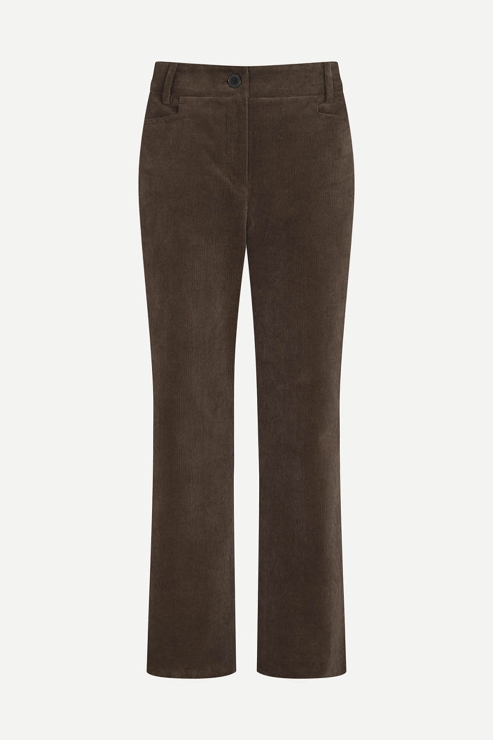 [공식몰] 코듀로이 슬림 배기핏 팬츠 브라운