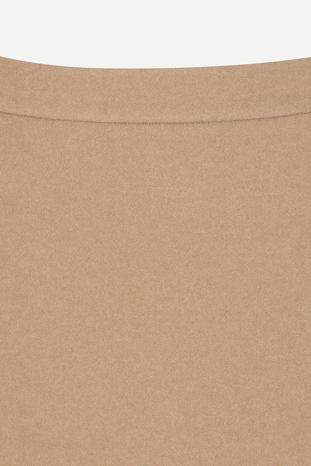 [캐리스노트] 비대칭 밴딩 플레어 롱스커트 카멜