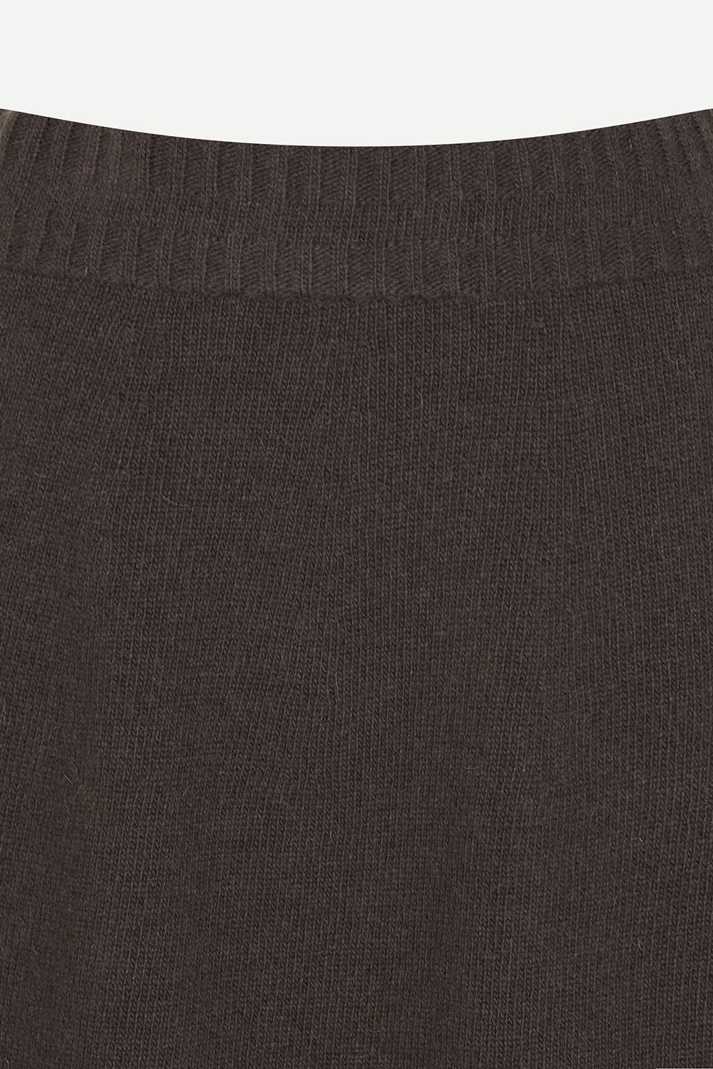 [캐리스노트] 캐시미어 블렌드 니트 스커트 브라운